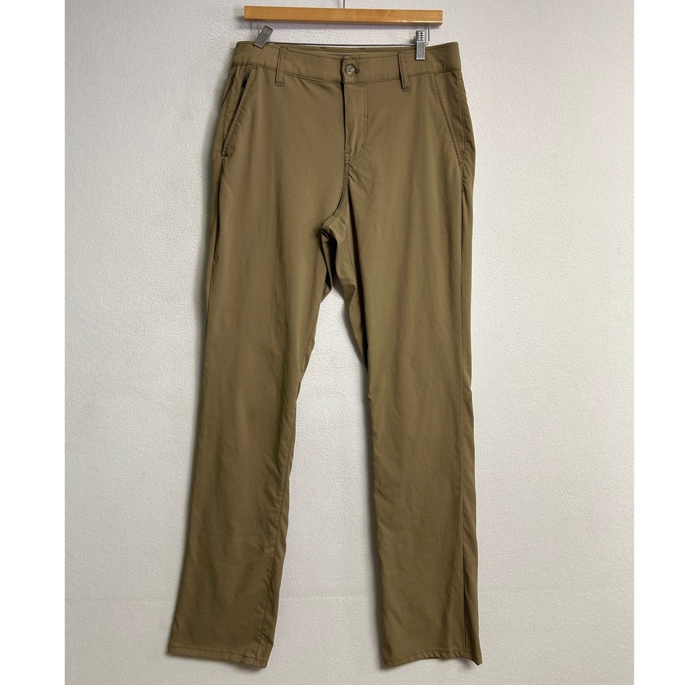 Gorpcore Hiking Weatherproof Vintage Mens 32x34 Tan Khaki Tech Utility Pants